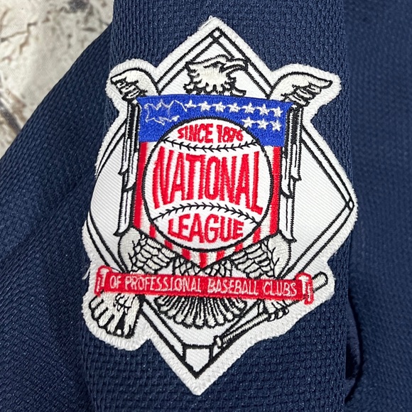 Chicago Cubs MLB Baseball Y2K Sewn Majestic Sports Jersey - Picture 3 of 7